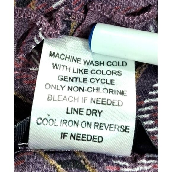 Fairy Grunge Whimsigoth Purple Plaid Sheer Short Sleeve Blouse With Tie Neck 8 - Picture 4 of 10